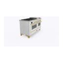 Majestic II Series 60" Dual Fuel Natural Gas Freestanding Range view 4
