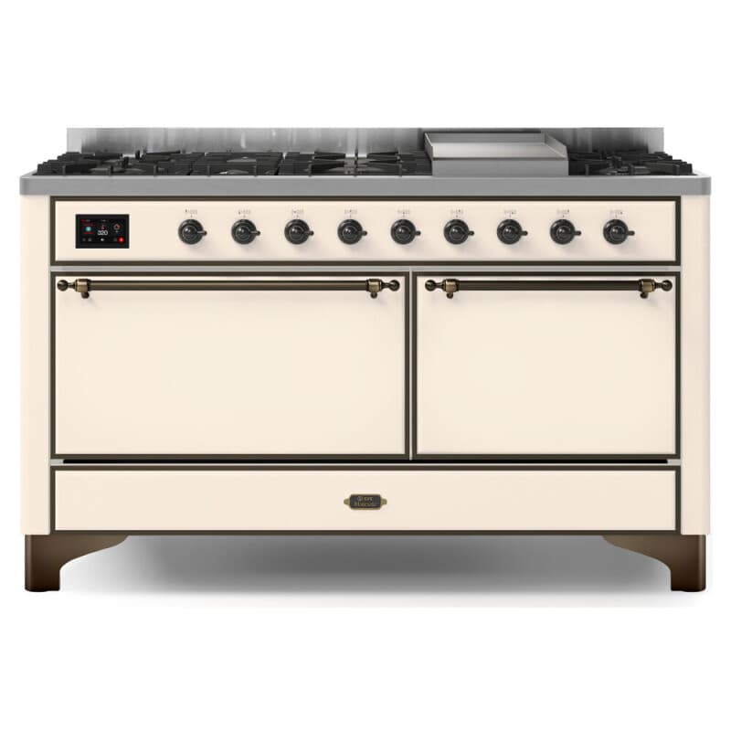 Majestic II Series 60" Dual Fuel Natural Gas Freestanding Range