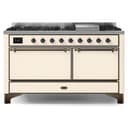 Majestic II Series 60" Dual Fuel Liquid Propane Freestanding Range view 1
