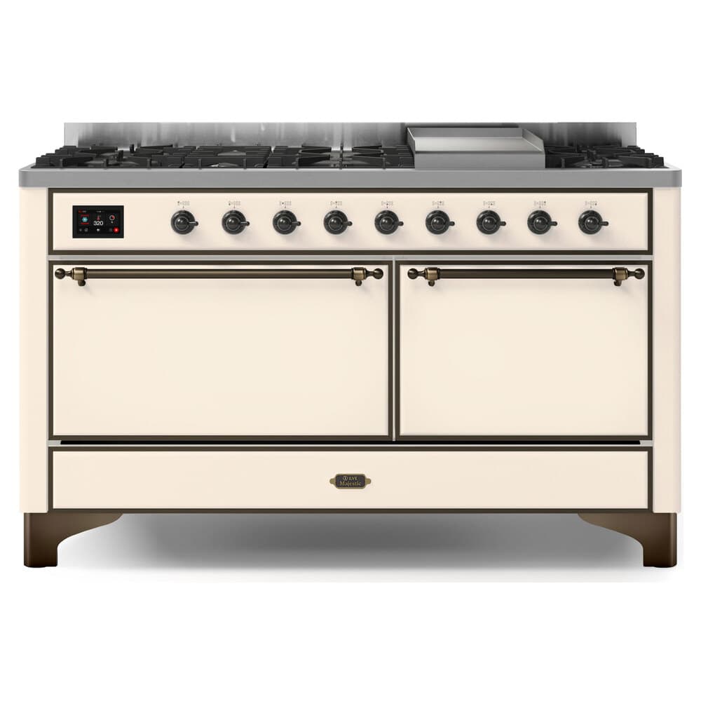 Majestic II Series 60" Dual Fuel Liquid Propane Freestanding Range