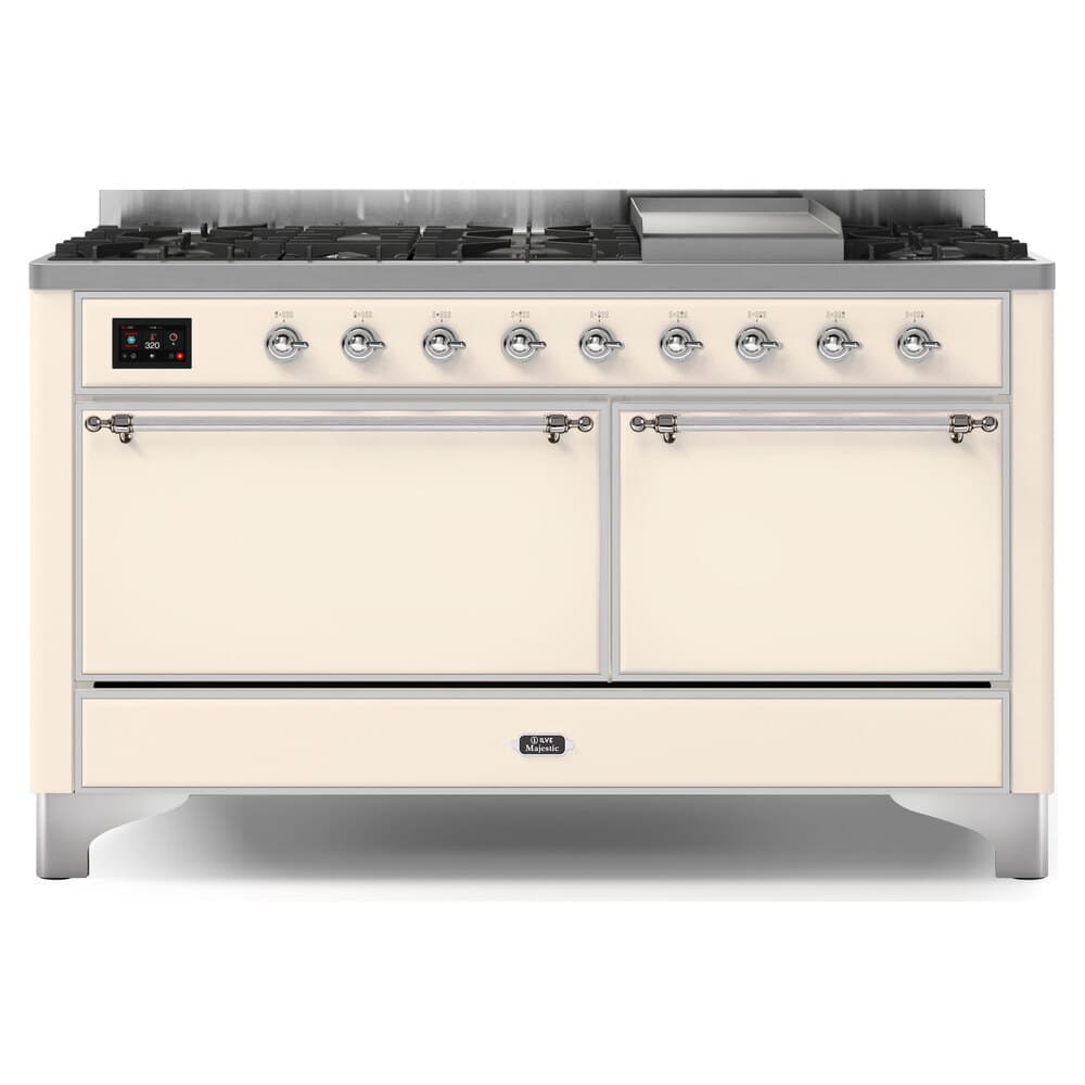 Majestic II Series 60" Dual Fuel Liquid Propane Freestanding Range