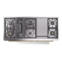 Majestic II Series 60" Dual Fuel Natural Gas Freestanding Range view 3