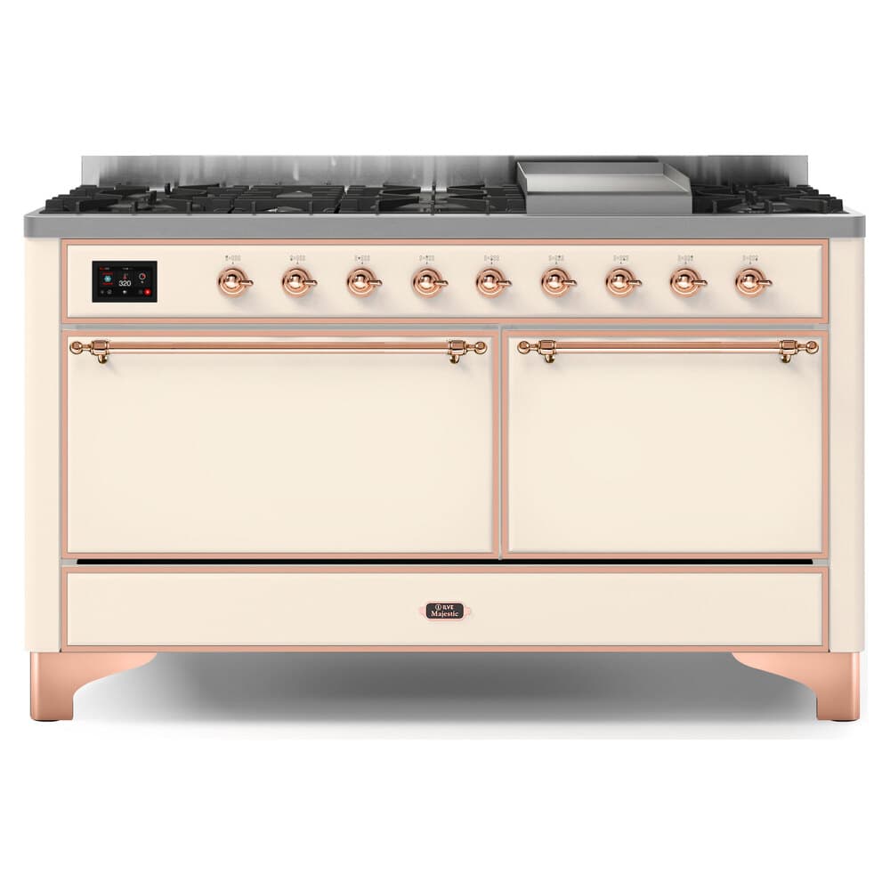 Majestic II Series 60" Dual Fuel Liquid Propane Freestanding Range