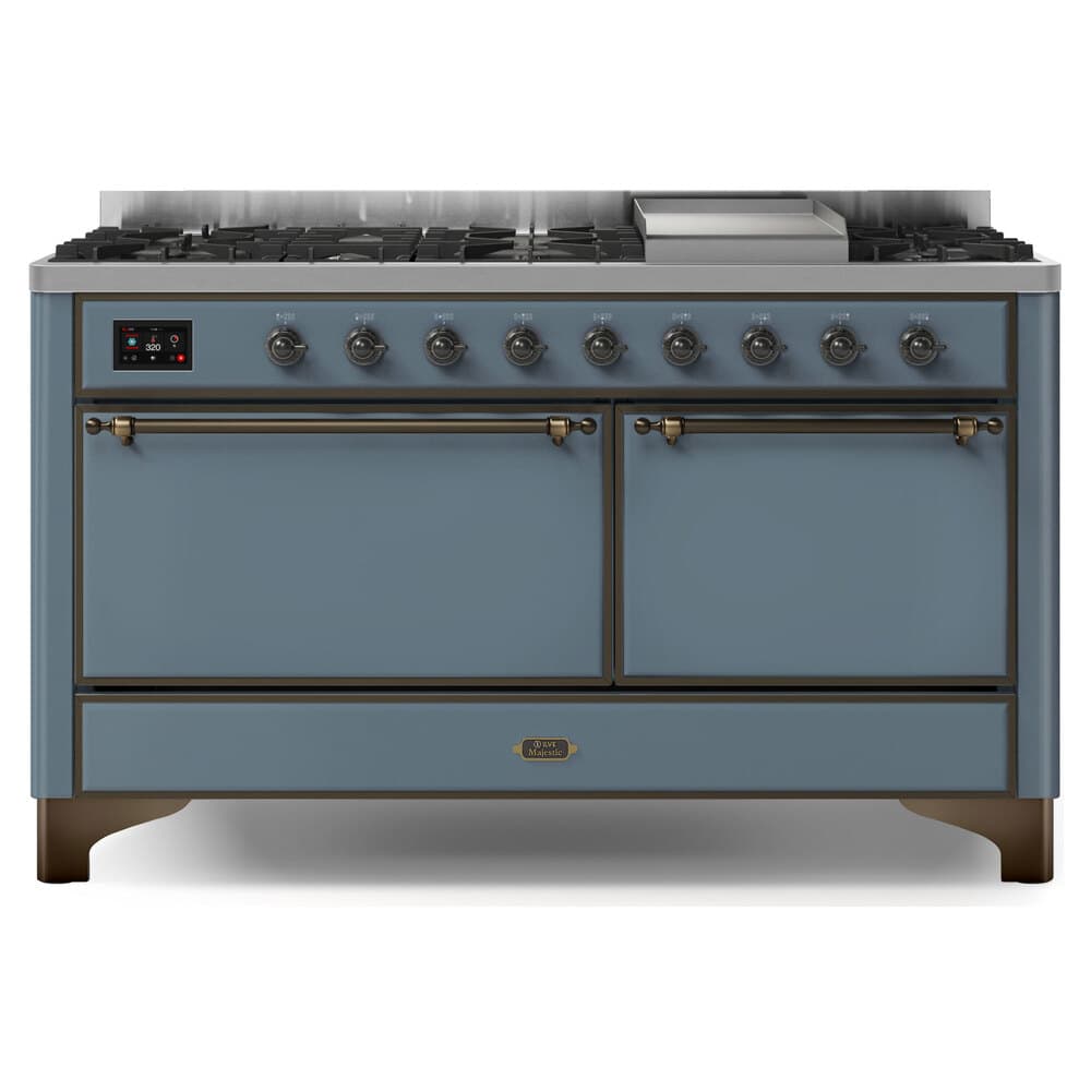 Majestic II Series 60" Dual Fuel Liquid Propane Freestanding Range