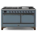 Majestic II Series 60" Dual Fuel Natural Gas Freestanding Range view 1