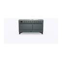 Majestic II Series 60" Dual Fuel Natural Gas Freestanding Range view 2