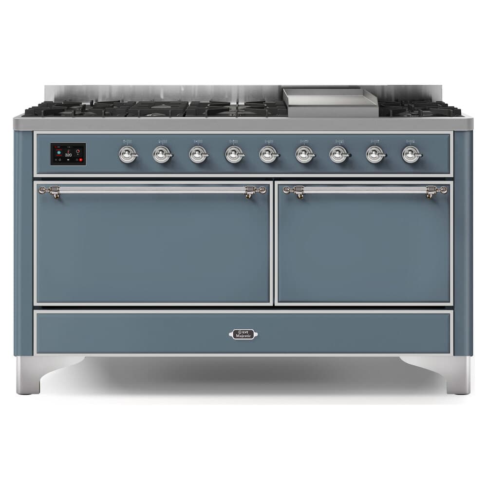 Majestic II Series 60" Dual Fuel Liquid Propane Freestanding Range