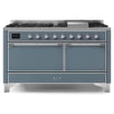 Majestic II Series 60" Dual Fuel Natural Gas Freestanding Range view 1