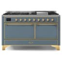 Majestic II Series 60" Dual Fuel Natural Gas Freestanding Range view 1