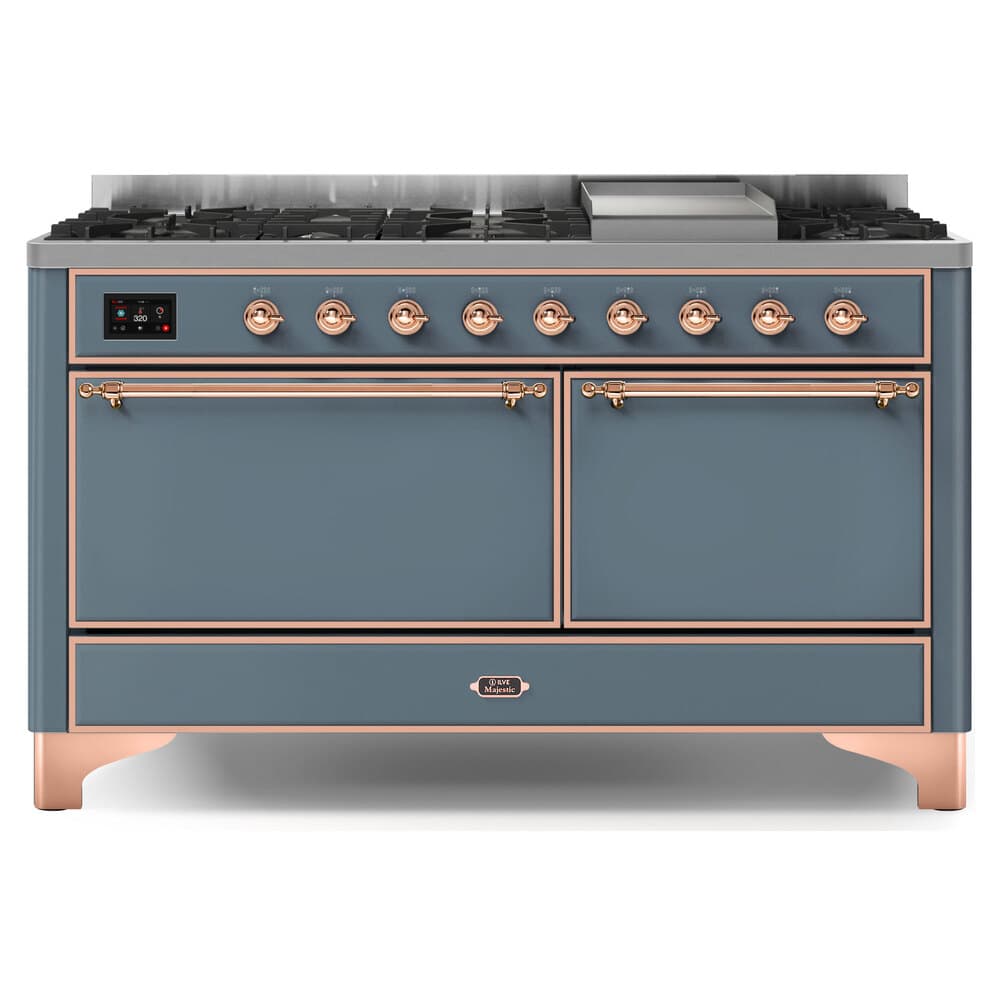 Majestic II Series 60" Dual Fuel Natural Gas Freestanding Range