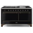 Majestic II Series 60" Dual Fuel Natural Gas Freestanding Range view 1