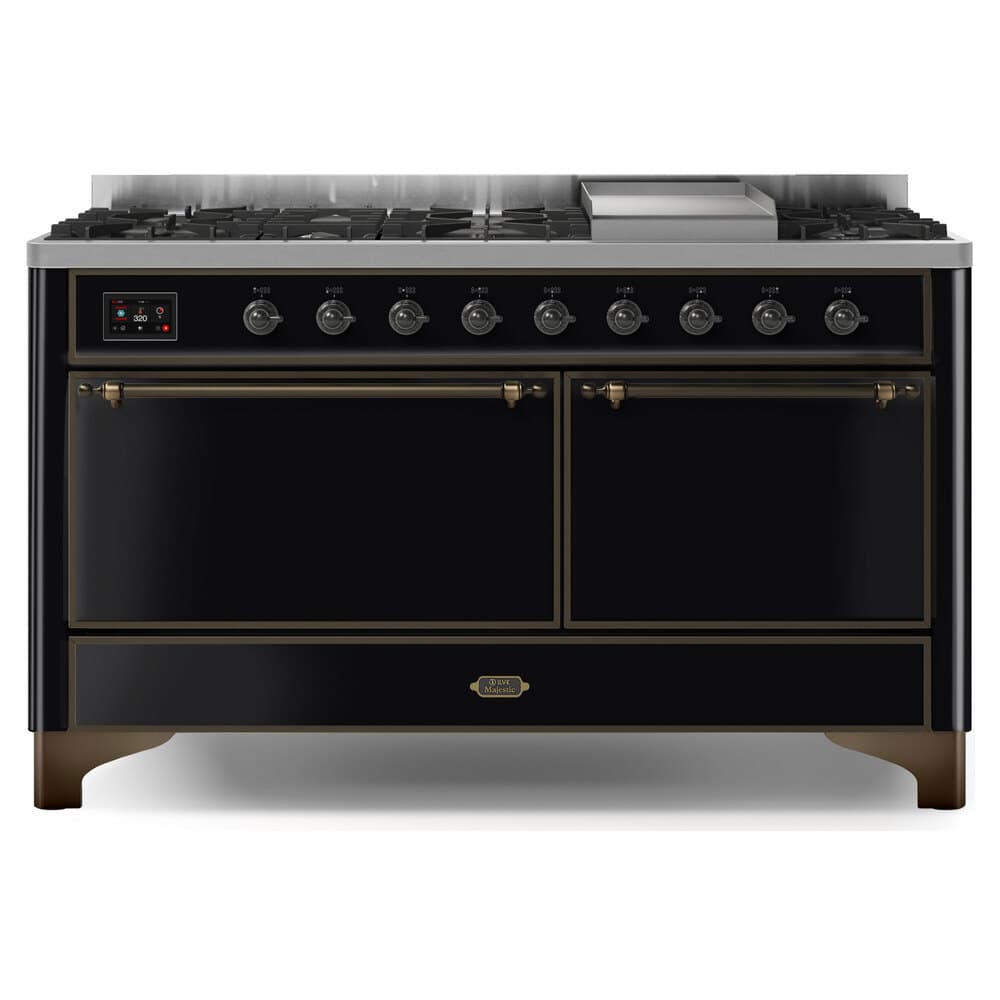 Majestic II Series 60" Dual Fuel Natural Gas Freestanding Range