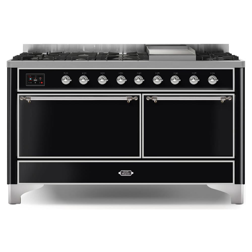 Majestic II Series 60" Dual Fuel Liquid Propane Freestanding Range