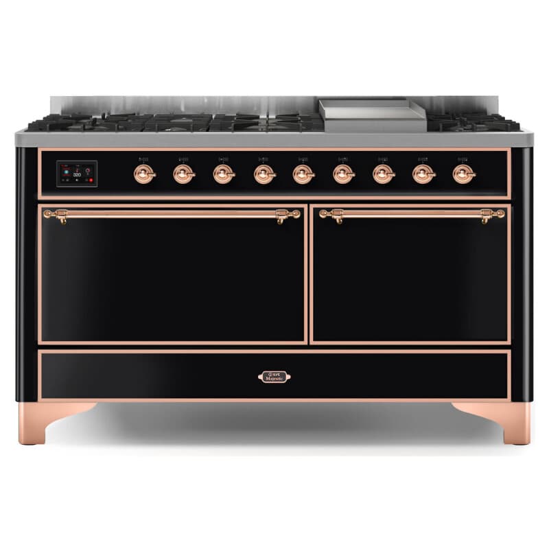 Majestic II Series 60" Dual Fuel Natural Gas Freestanding Range