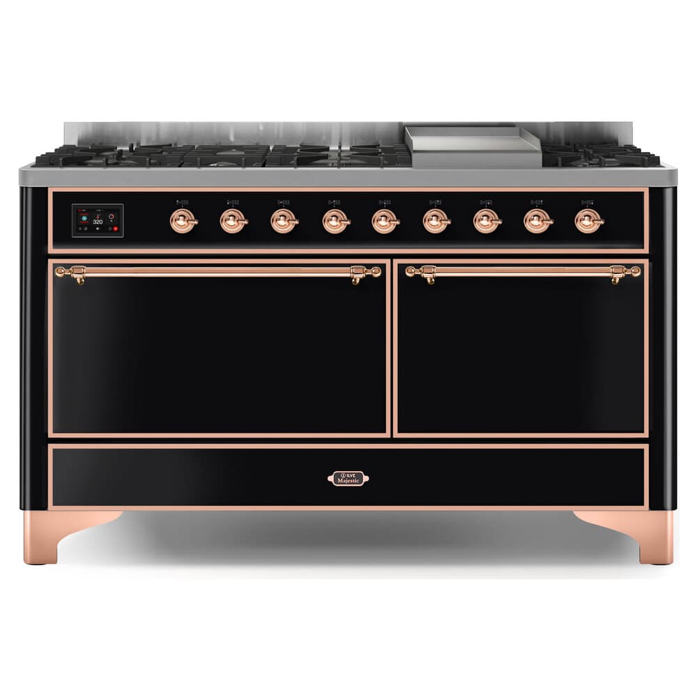 Majestic II Series 60" Dual Fuel Liquid Propane Freestanding Range