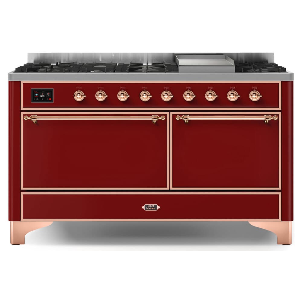 Majestic II Series 60" Dual Fuel Natural Gas Freestanding Range