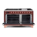 Majestic II Series 60" Dual Fuel Natural Gas Freestanding Range view 2