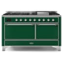 Majestic II Series 60" Dual Fuel Liquid Propane Freestanding Range view 1