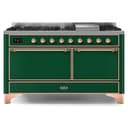 Majestic II Series 60" Dual Fuel Liquid Propane Freestanding Range view 1