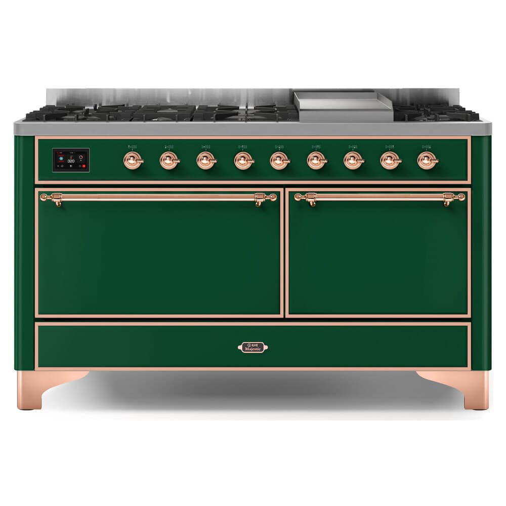 Majestic II Series 60" Dual Fuel Natural Gas Freestanding Range