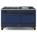 Majestic II Series 60" Dual Fuel Liquid Propane Freestanding Range view 1