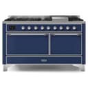 Majestic II Series 60" Dual Fuel Natural Gas Freestanding Range view 1
