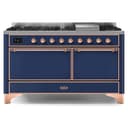 Majestic II Series 60" Dual Fuel Liquid Propane Freestanding Range view 1