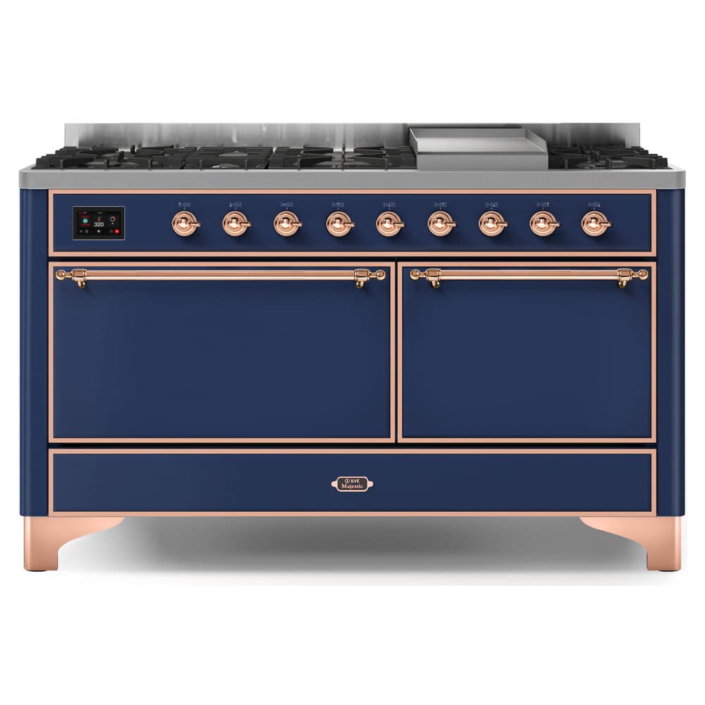 Majestic II Series 60" Dual Fuel Liquid Propane Freestanding Range