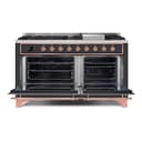 Majestic II Series 60" Dual Fuel Liquid Propane Freestanding Range view 2