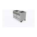Majestic II Series 60" Dual Fuel Liquid Propane Freestanding Range view 5