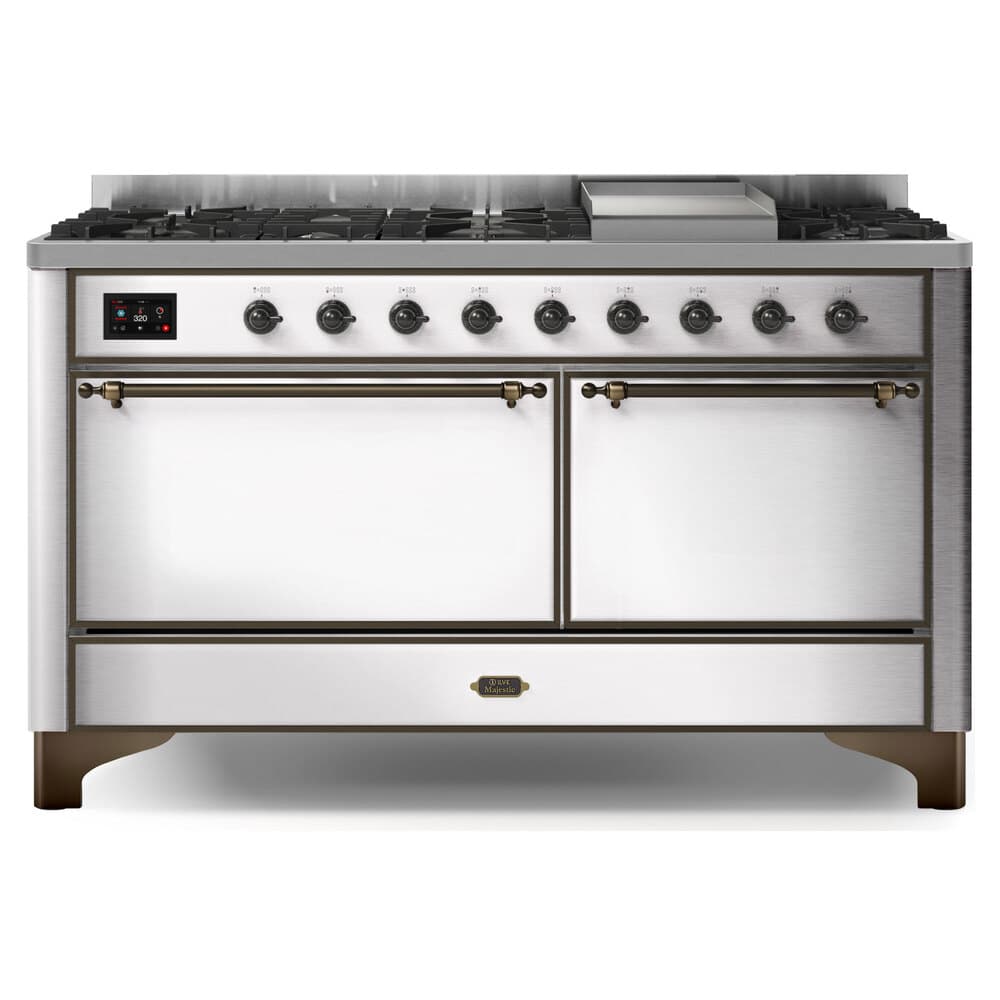 Majestic II Series 60" Dual Fuel Natural Gas Freestanding Range