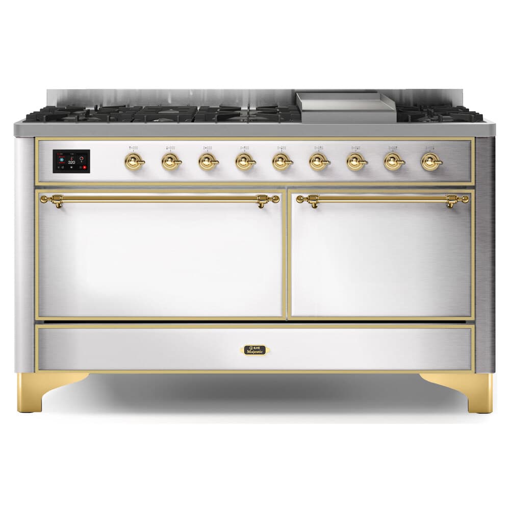 Majestic II Series 60" Dual Fuel Natural Gas Freestanding Range