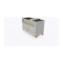 Majestic II Series 60" Dual Fuel Natural Gas Freestanding Range view 5