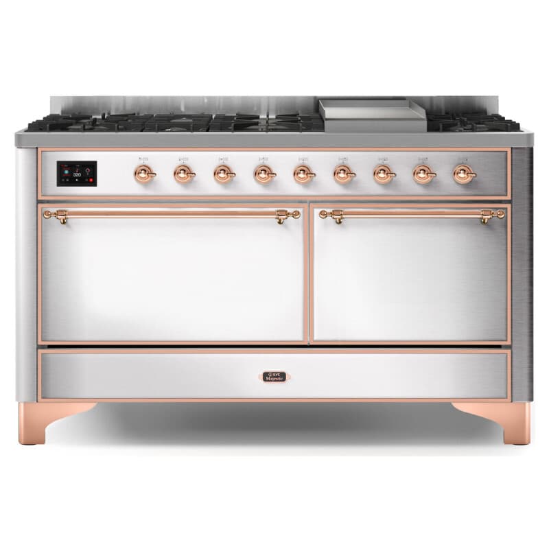 Majestic II Series 60" Dual Fuel Liquid Propane Freestanding Range