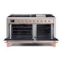 Majestic II Series 60" Dual Fuel Liquid Propane Freestanding Range view 2