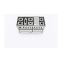 Majestic II Series 60" Dual Fuel Natural Gas Freestanding Range view 3