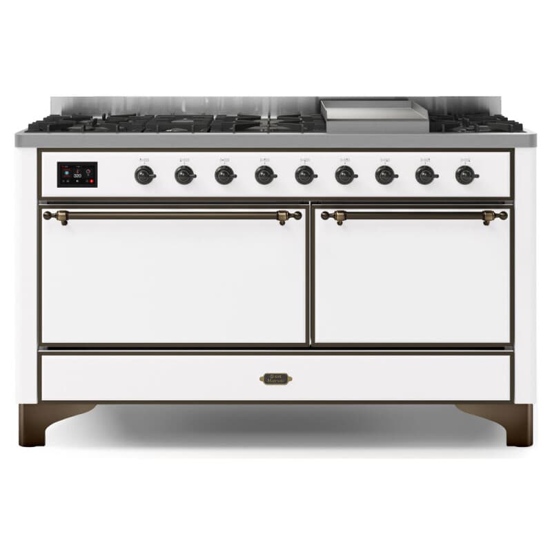 Majestic II Series 60" Dual Fuel Liquid Propane Freestanding Range