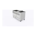 Majestic II Series 60" Dual Fuel Liquid Propane Freestanding Range view 5