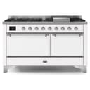 Majestic II Series 60" Dual Fuel Natural Gas Freestanding Range view 1