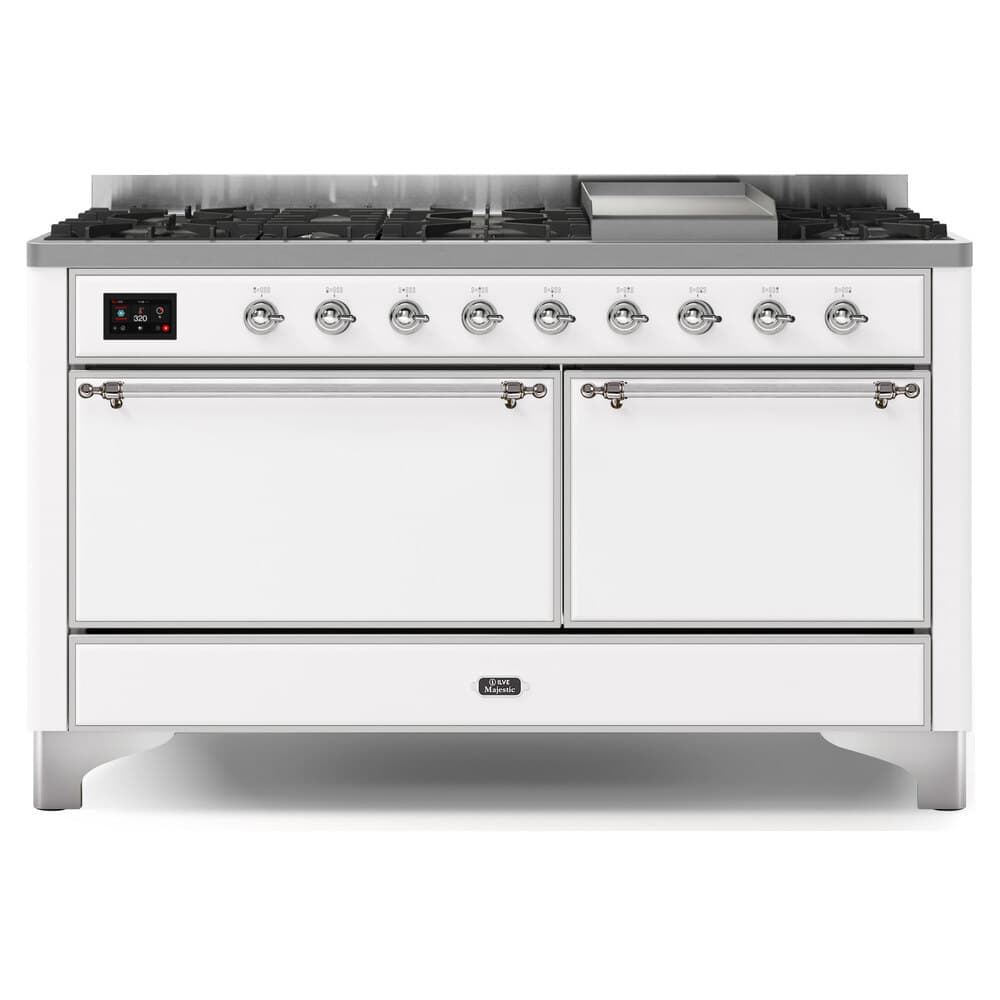 Majestic II Series 60" Dual Fuel Natural Gas Freestanding Range