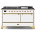 Majestic II Series 60" Dual Fuel Liquid Propane Freestanding Range view 1