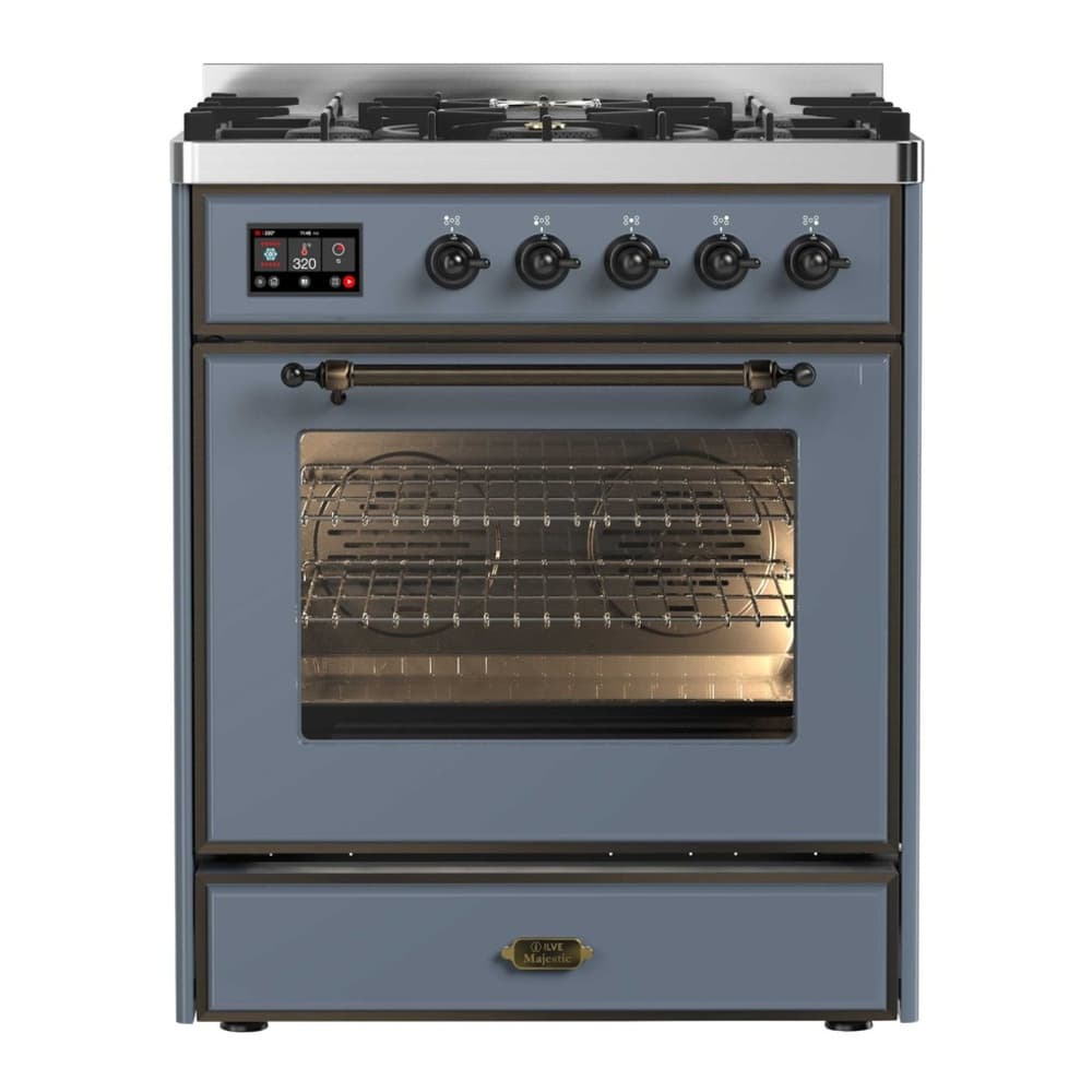 Majestic II Series 30" Dual Fuel Natural Gas Freestanding Range