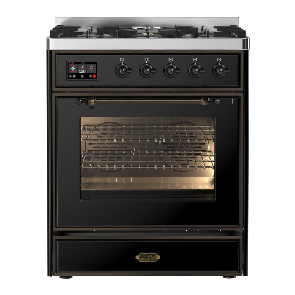 Majestic II Series 30" Dual Fuel Liquid Propane Freestanding Range
