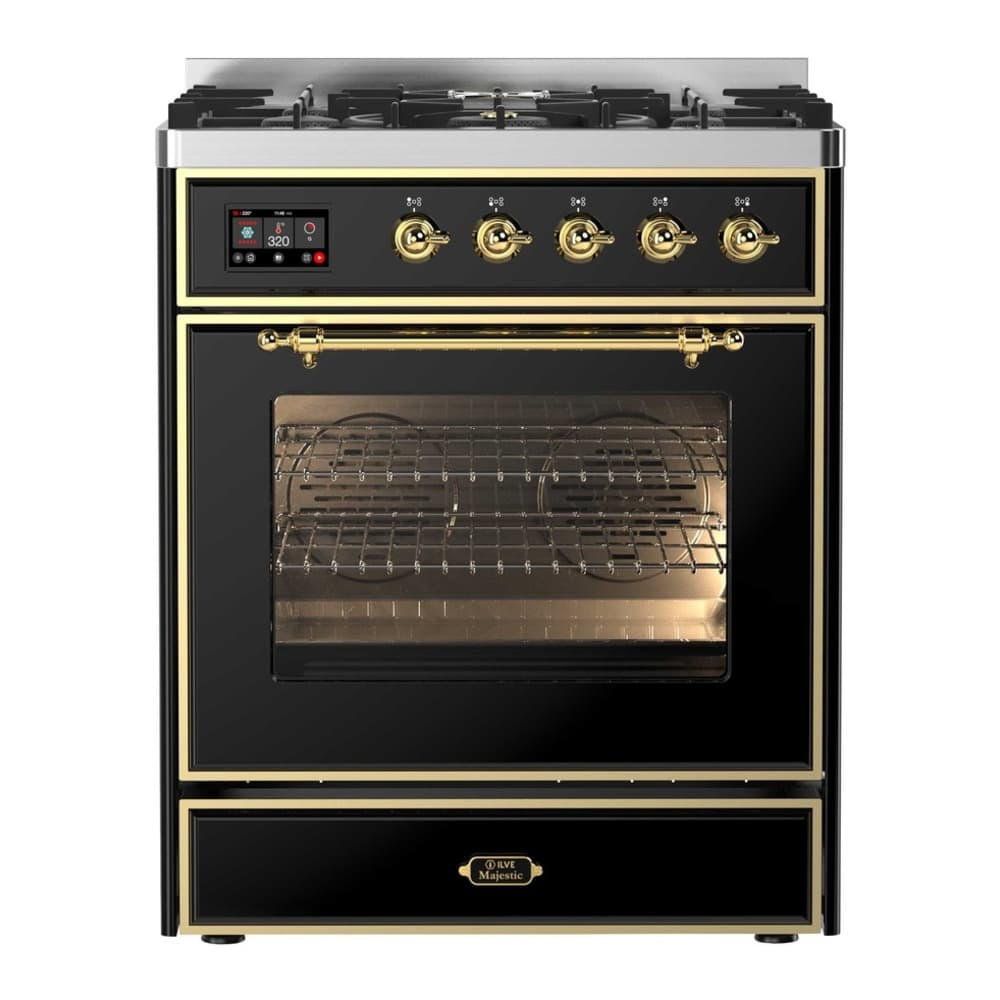 Majestic II Series 30" Dual Fuel Liquid Propane Freestanding Range