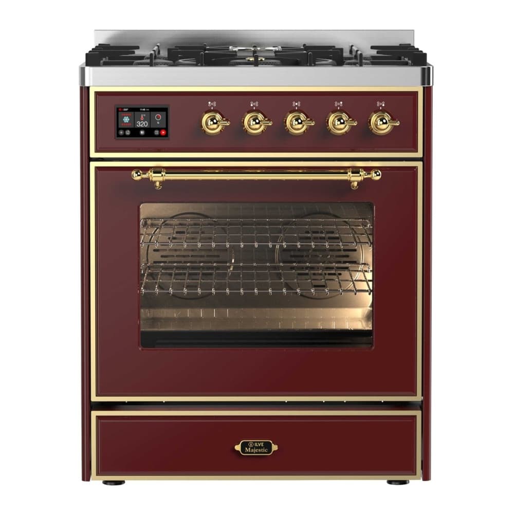 Majestic II Series 30" Dual Fuel Liquid Propane Freestanding Range