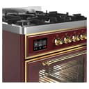 Majestic II Series 30" Dual Fuel Natural Gas Freestanding Range view 4