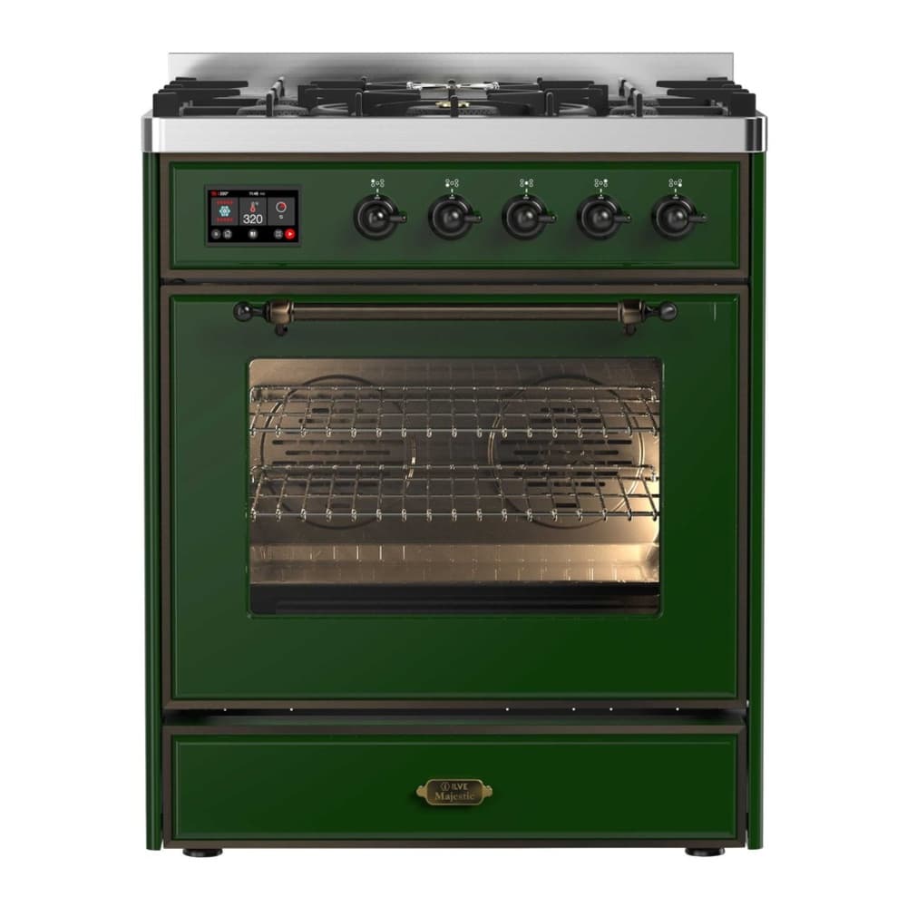 Majestic II Series 30" Dual Fuel Liquid Propane Freestanding Range
