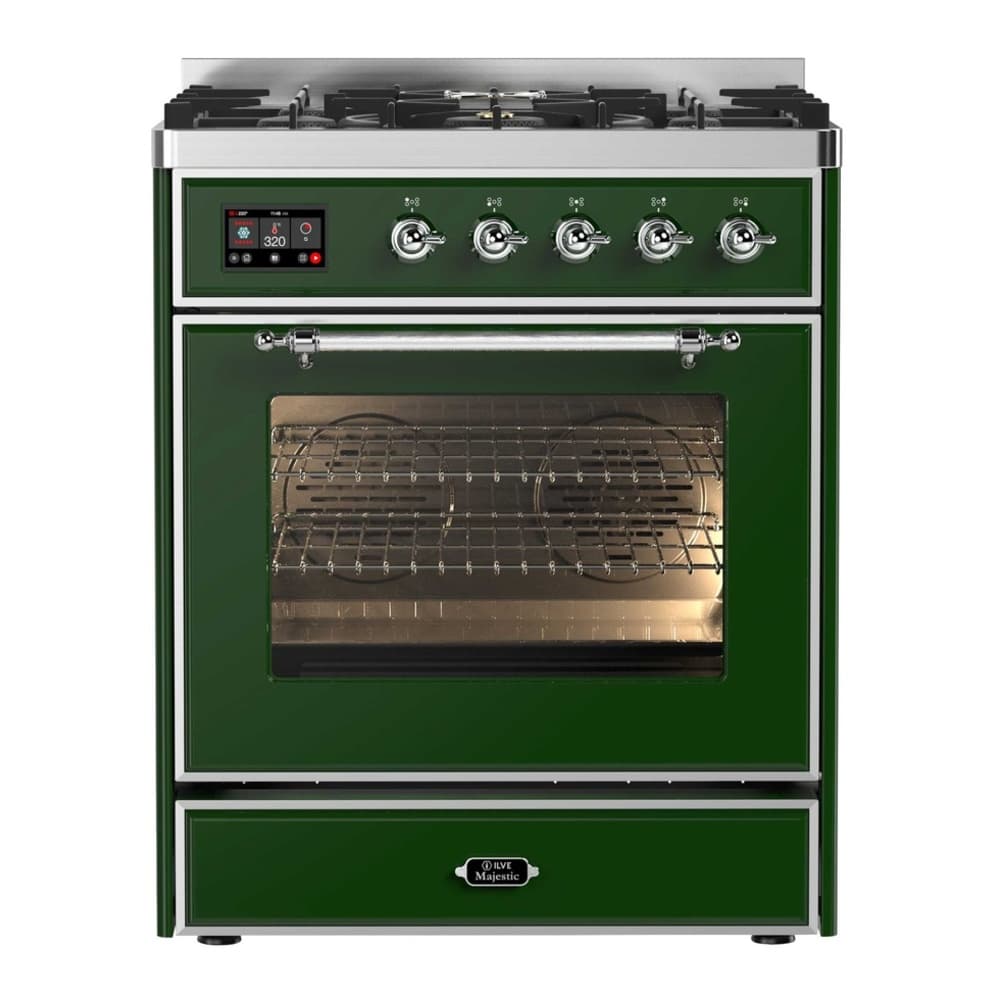 Majestic II Series 30" Dual Fuel Natural Gas Freestanding Range