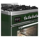 Majestic II Series 30" Dual Fuel Natural Gas Freestanding Range view 4