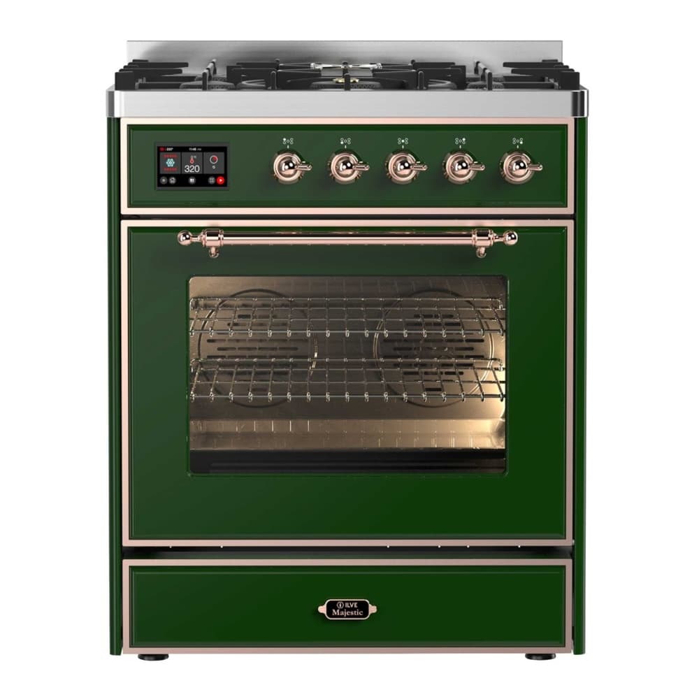 Majestic II Series 30" Dual Fuel Liquid Propane Freestanding Range